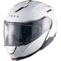 NEXX X.Lifetour Plain Wit Systeemhelm Maat XL