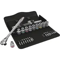 Wera 8100 SC 11 Zyklop 05004081001 Dopsleutelset Inch 1/2 28-delig