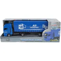 Kids Globe Man Vrachtwagen met Oplegger, 30cm