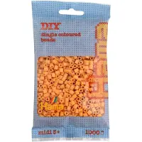 HAMA Beads HAMA - 207-60 - Creatieve hobby's - Kralen en sieraden - Zakje met 1000 bruine teddybeer kralen