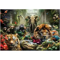 Clementoni - Puzzel - 1000 Stukjes - Mystic Jungle - Puzzel Voor Volwassenen - High Quality Collection
