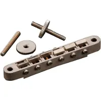 G-Gotoh GE104B Relic TOM Bridge Aged Nickel - Gitaaronderdeel