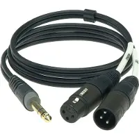 Klotz AY1X-0300 Insertkabel met jack naar XLR 3 meter