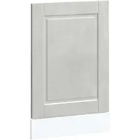 vidaXL Vaatwaspaneel Porto 45x1,5x57 cm bewerkt hout betongrijs