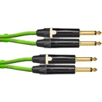 Cordial CEON DJ PLUG 0.6 G 6.3 mm TS jack kabelset 60 cm