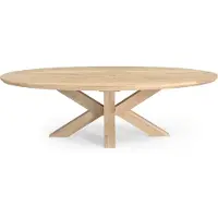 Giga Meubel Salontafel Onno Ovaal Naturel