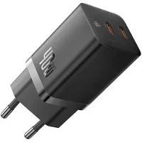 Baseus GaN5 Pro Fast Charger USB-C (40W, zwart)