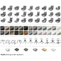 DELIFE Draaistoel Nube-Flex met armleuning echt leer zwart kruisframe breed roestvrij staal 360° draaibaar pocketveer kern