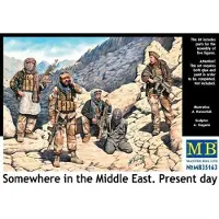 Master Box Modelbouwpakket Militaire voertuigen - MB35163 Somewhere i.t. Middle East, Present day Plastic - 1:35 - Modelbouw