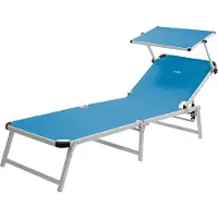 Brunner Marbella Zonnebed, turquoise 2022 Ligstoelen