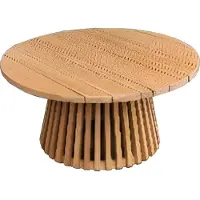 Intratuin Bijzettafel Gael Naturel D 80 H 39 Cm