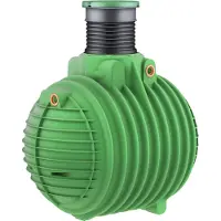 Graf GARANTIA COLUMBUS retentiecisterne Plus 6500 L incl. telescoop-schacht en PE-deksel