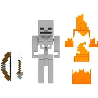 Minecraft Skeleton Core Figure, 6 jaar, , Meerkleurig, Kunststof