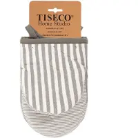 Tiseco Keukenhandschoen Home Studio XL-Lines Taupe (Set van 2)
