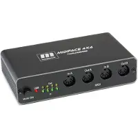 Miditech MIDIFACE 4x4 thru/merge 4 IN + 4 OUT + stand alone - MIDI-interface