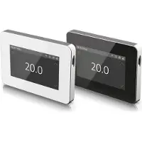 Quality Heating V1 pro touch wifi design elektrische vloerverwarming universele thermostaat Zwart