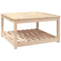 vidaXL Tuintafel 82,5x82,5x45 cm massief grenenhout