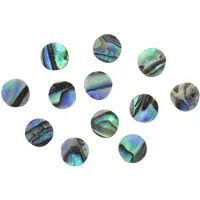 Göldo Dot 4,5mm Abalone 12er pakket - Gitaaronderdeel
