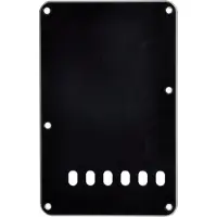Göldo Tremolo Backplate 3-ply BK zwart - Gitaaronderdeel