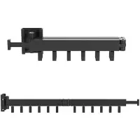 Wasophoogte wanddroogrek pivot 2r -