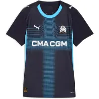 Puma Tricot 'Olympique de Marseille 25/26' navy / lichtblauw / wit