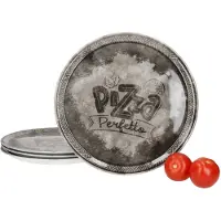MamboCat 4-delige pizzaschaal PERFETTO Zwart Ø31,5cm van porselein - 164195