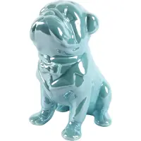 Countryfield Beeld Aurora Bulldog Blauw 13,5 X 10 X 17,5 Cm
