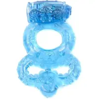 Bossoftoys Penis Ring - CockRing - Met Vibratie - Blue
