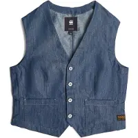 G-Star Gilet blauw denim
