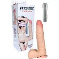 Bossoftoys Perseusz Loveclonex Ultra Realistic Vibrator - Cyber skin feels like real - 5-7 cm thick - Suction Cup - Wired Remote - 20 cm
