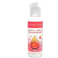 Bossoftoys Glijmiddel - Aardeien smaak- Boss of Toys 100 ml.