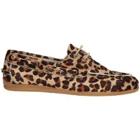 La strada Mocassin Leopard Suede - Damesschoenen - Maat - 36