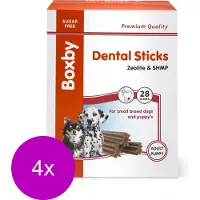 Boxby Dental Sticks Puppy & Small Dog - Hondensnacks - 4 x Kip 320 g 28 stuks