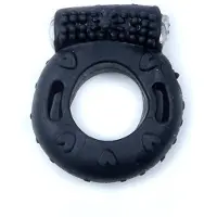 Bossoftoys Penis Ring - CockRing - Met Vibratie - Black