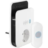 Exin Unbranded Gong Plug-through Videodeurbel Set - Bedraad - 1080p