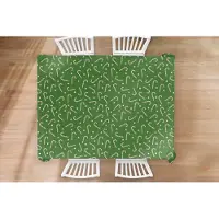 KitchenYeah Kerst Tafelkleed - Kerstmis Decoratie - Tafellaken - Kerstmis - Patronen - Zuurstok - Sterren - 240x180 cm - Kerstmis Versiering - Tafeldecoratie Kerstmis - Kerstdecoratie tafel - Tafelversiering