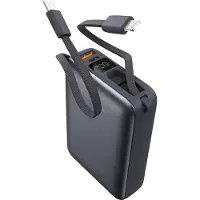 Xssive PB46 Powerbank 20000 mAh met ingebouwde Kabels - Geschikt voor Apple iPhone & Samsung - 22.5W Snellader - Externe Accu - Noodpakket