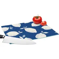 KitchenYeah Glazen Snijplank - 28x20 - Design - Citroen - Fruit - Snijplanken Glas