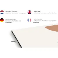 KitchenYeah Spatscherm keuken 120x80 cm - Kookplaat achterwand Cirkel - Geometrische figuren - Abstract - Muurbeschermer - Spatwand fornuis - Hoogwaardig aluminium