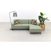 Van der Garde Tuinmeubelen Boavista Sunbrella loungebank chaise longue - Heritage leaf - 2-delig - links