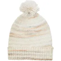 French Connection Marley Space Dye Beanie Oatmeal Multi Maat: OS | Hoeden Outlet | Dames | Beige