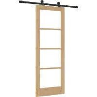 vidaXL Schuifdeur ORKDAL Naturel 73,5 x 198,5 cm