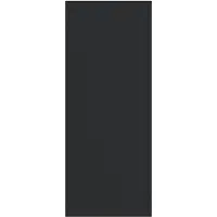 vidaXL Deurmat Zwart 120 x 300 cm 100% Polyamide