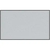 vidaXL Deurmat Grijs en Zwart 90 x 150 cm 100% Polyamide