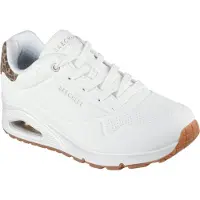 SKECHERS Sneakers laag 'Uno - Jungle Nite' wit