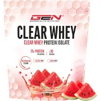 German Elite Nutrition Clear Whey Isolaat - Eiwitshake - Proteïne Ranja - Lychee smaak - 30 Servings - 900 g - 24g proteïne per serving - Verfrissend proteïne shake