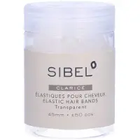 Sibel Clarice Elastic Hair Bands Transparent Art. P005199 50 stk.