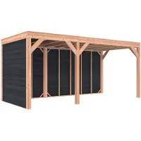 Outdoor Life Products Douglas Overkapping Z-ZR 550x250 A-Sym/1