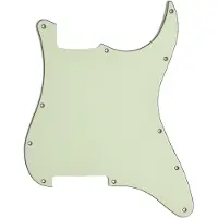 Göldo Pickguard Strat blank VM vintage mint, 3-lagig - Pickguard