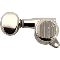 KLUSON Backlock mechanieken 6R 45° nikkel - Stemmechaniek voor gitaar